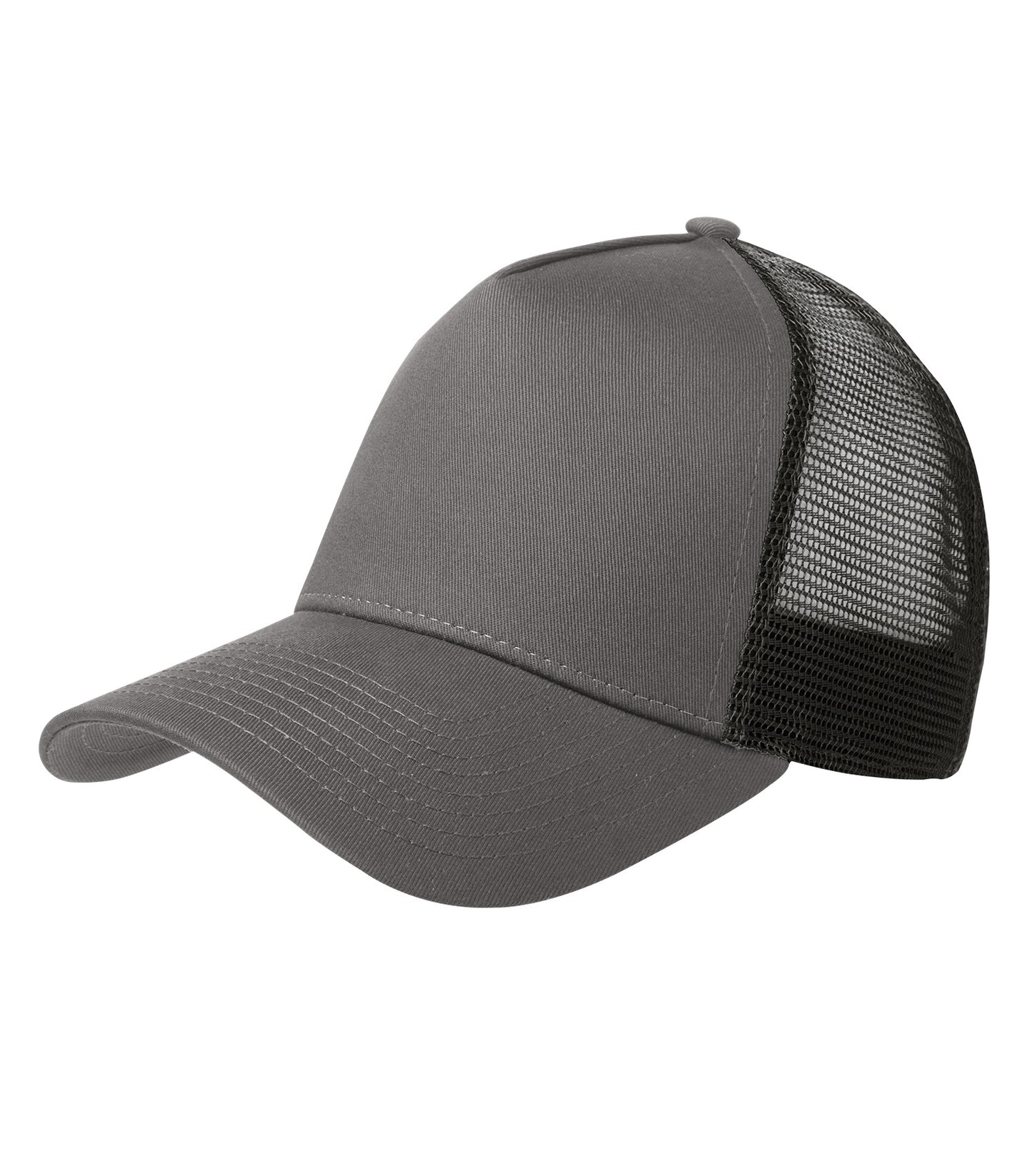 New Era SNAPBACK TRUCKER CAP Flag Colours - (NE205) - Graphiteblack Nosticker