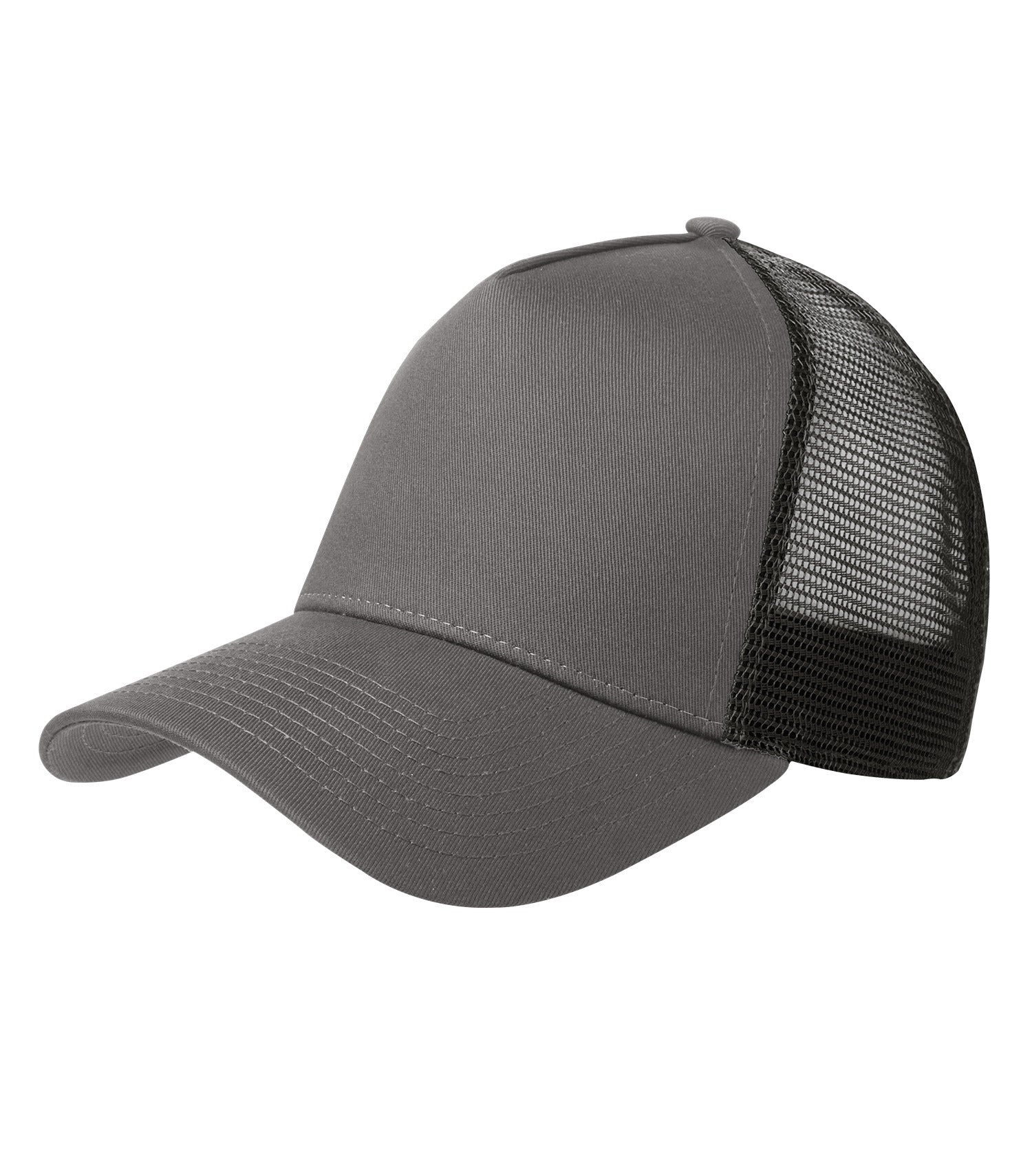 New Era SNAPBACK TRUCKER CAP Flag Colours - (NE205) - Graphiteblack Nosticker