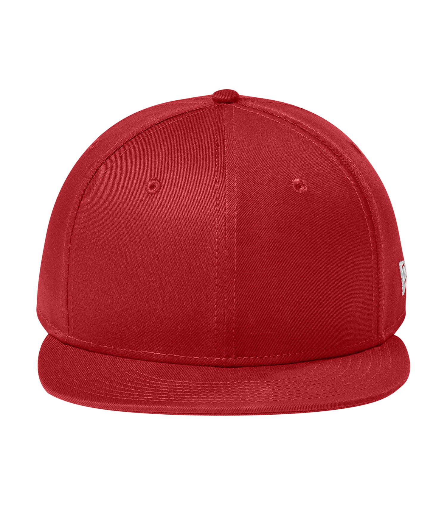 New Era FLAT BILL SNAPBACK CAP Flag Colours - (NE400) - Flag Scarlet Red