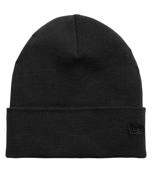 NEW ERA® RECYCLED CUFF BEANIE - Black