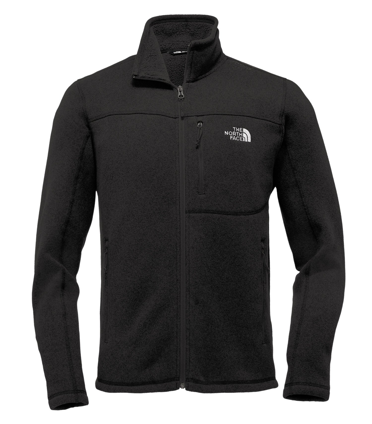 The North Face SWEATER FLEECE JACKET (NF0A3LH7) - Black Heather