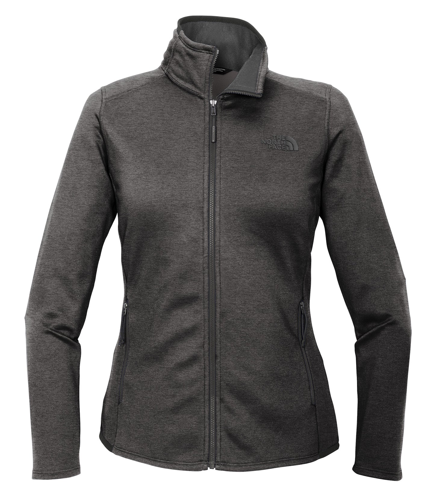 The North Face SKYLINE FULL ZIP FLEECE LADIES' JACKET (NF0A7V62) - Grey Heather