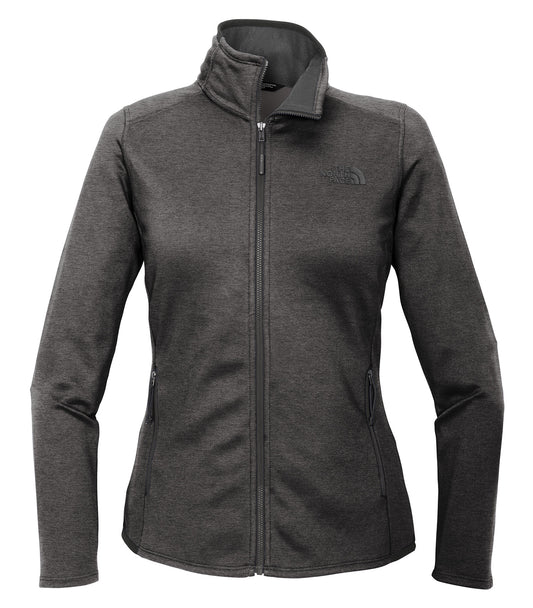 The North Face SKYLINE FULL ZIP FLEECE LADIES' JACKET (NF0A7V62) - Grey Heather