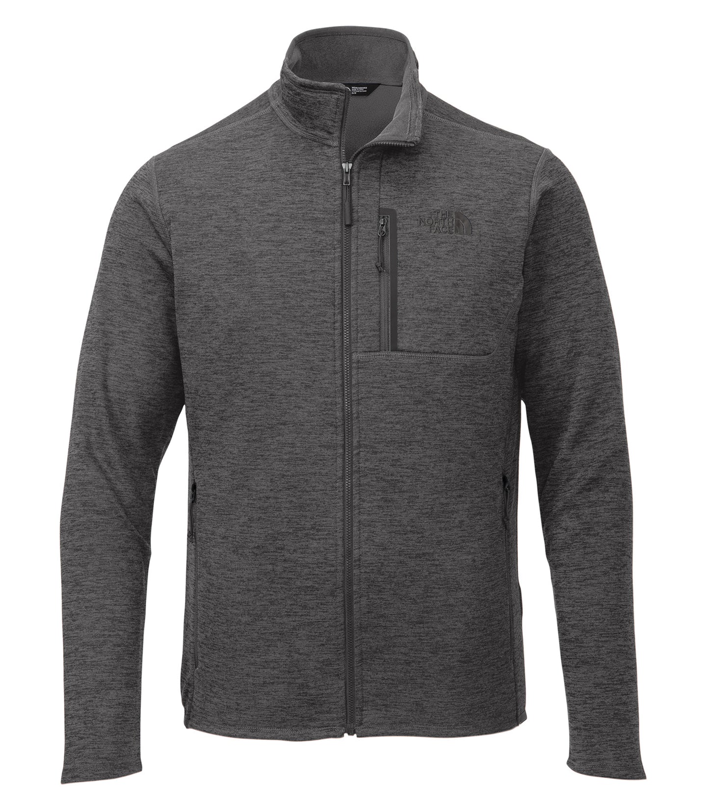 The North Face SKYLINE FULL ZIP FLEECE JACKET (NF0A7V64) - Grey Heather