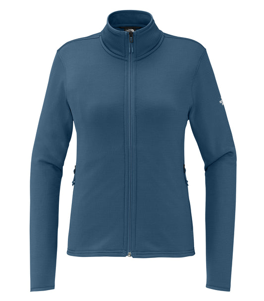 THE NORTH FACE® AIM FULL ZIP FLEECE LADIES' JACKET - Shady Blue