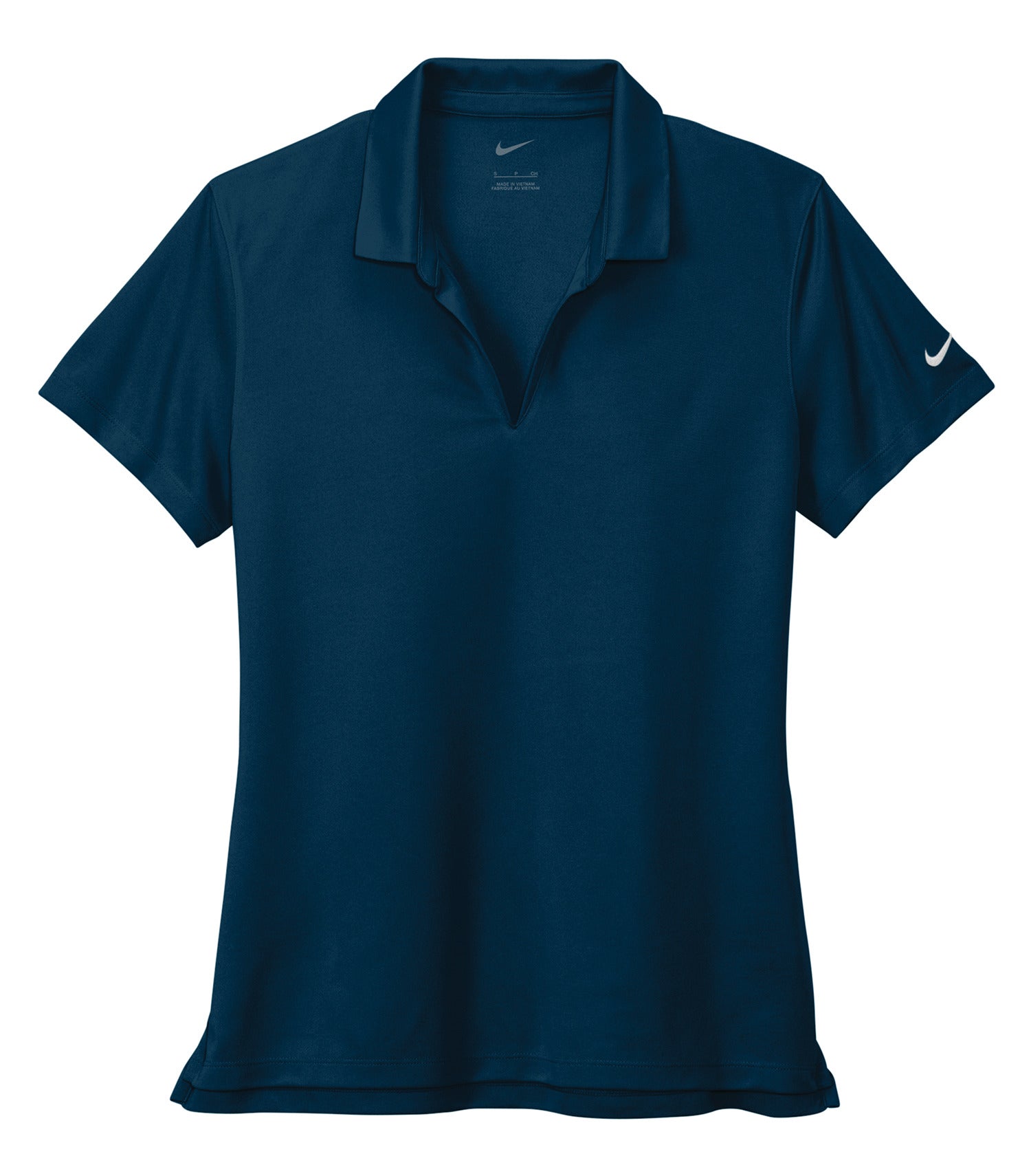 Nike Dri-FIT MICRO PIQUE 2.0 LADIES' POLO (NKDC1991) - Flat Front Navy