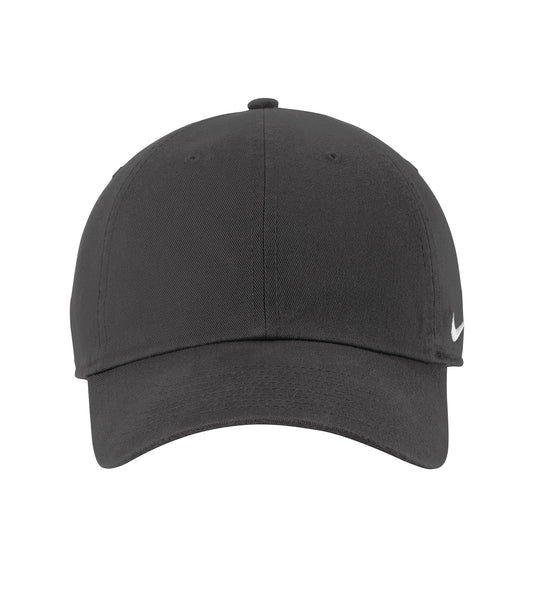 NIKE HERITAGE COTTON TWILL CAP - Anthracite