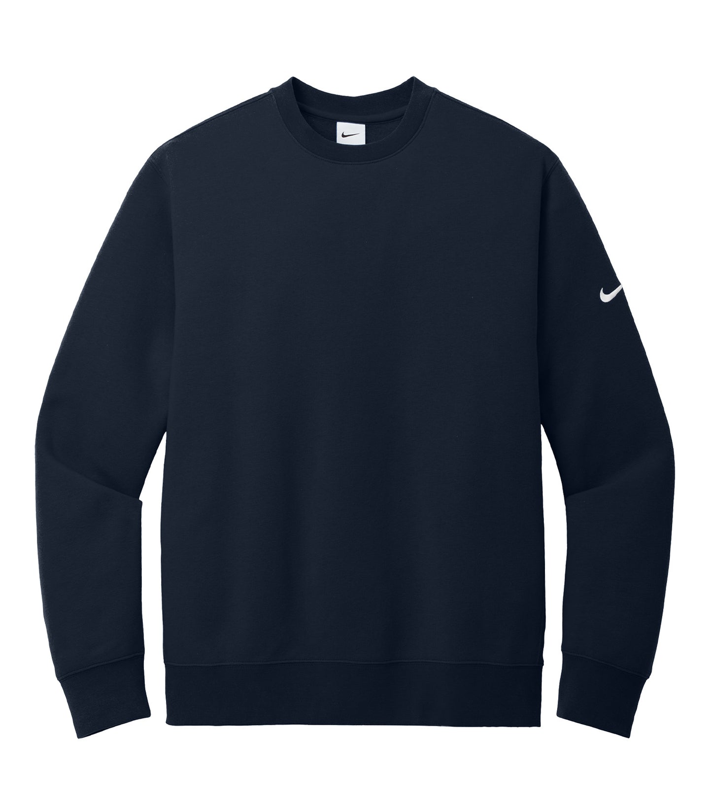 Nike CLUB FLEECE SLEEVE SWOOSH CREW (NKFD9863) - Midnight Navy