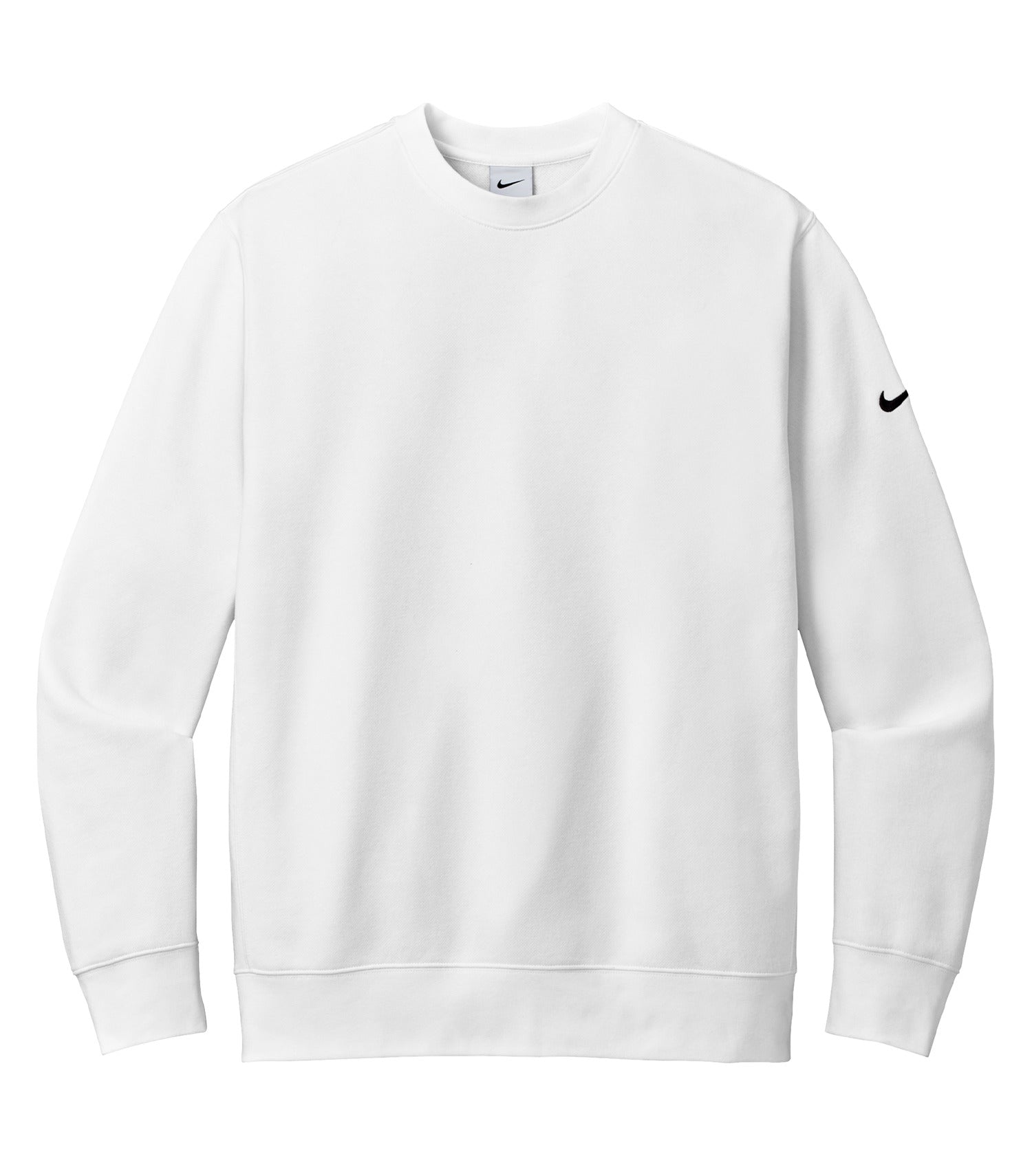 Nike CLUB FLEECE SLEEVE SWOOSH CREW (NKFD9863) - White