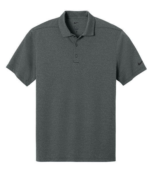 NIKE Dri-FIT SMOOTH HEATHER POLO - Anthracite Heather