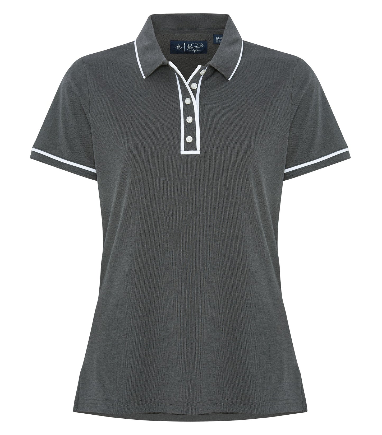Original Penguin GOLF EARL LADIES' POLO (OGKSA092) - Caviarblack