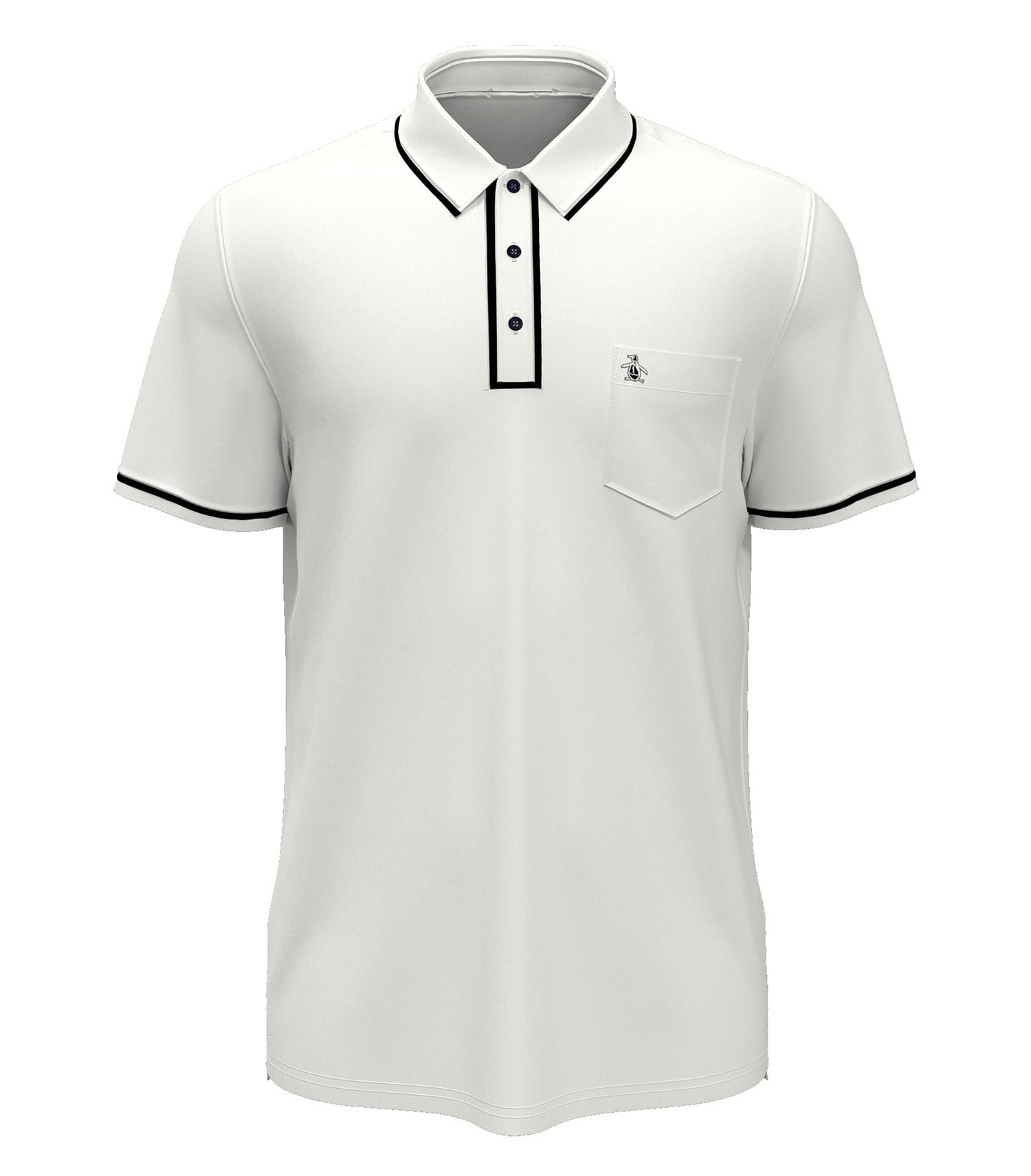 Original Penguin TECHNICAL EARL POLO (OGKSE002) - Bright White