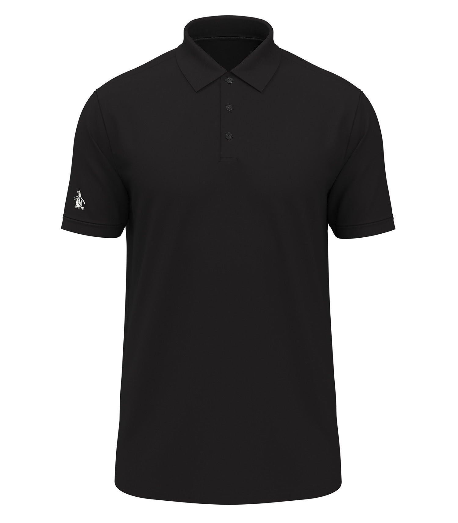 Original Penguin SOLID POLO (OGM0F4) - Caviar Black