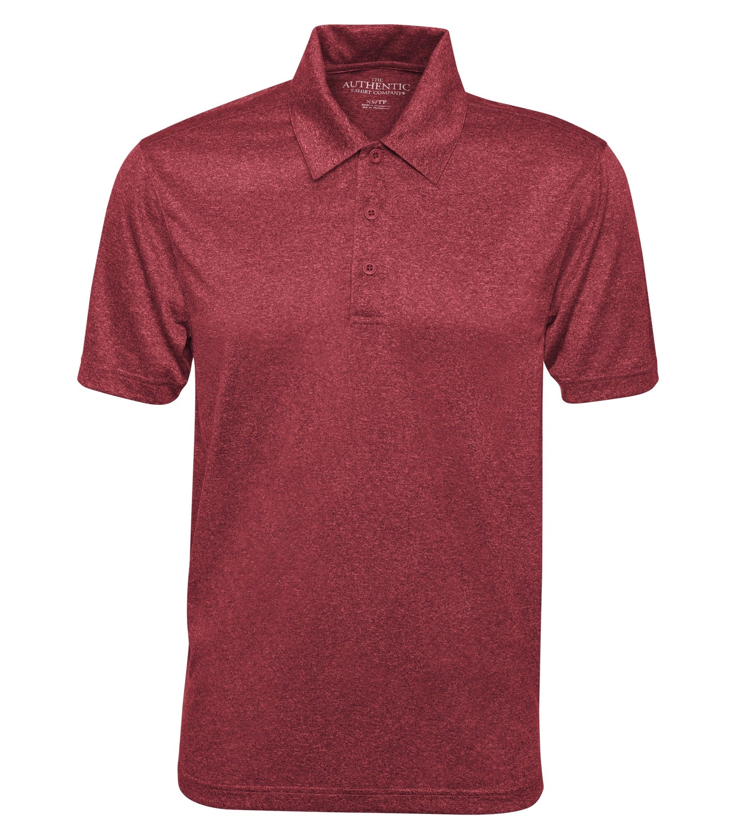 ATC HEATHER ProFORMANCE POLO (S3518) - Cardinalheather