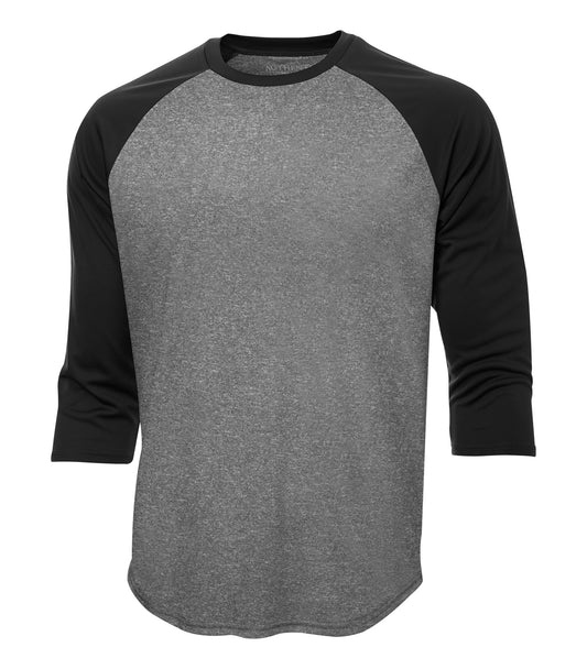 ATC™ PRO TEAM BASEBALL JERSEY - Charcoal Heather/Black