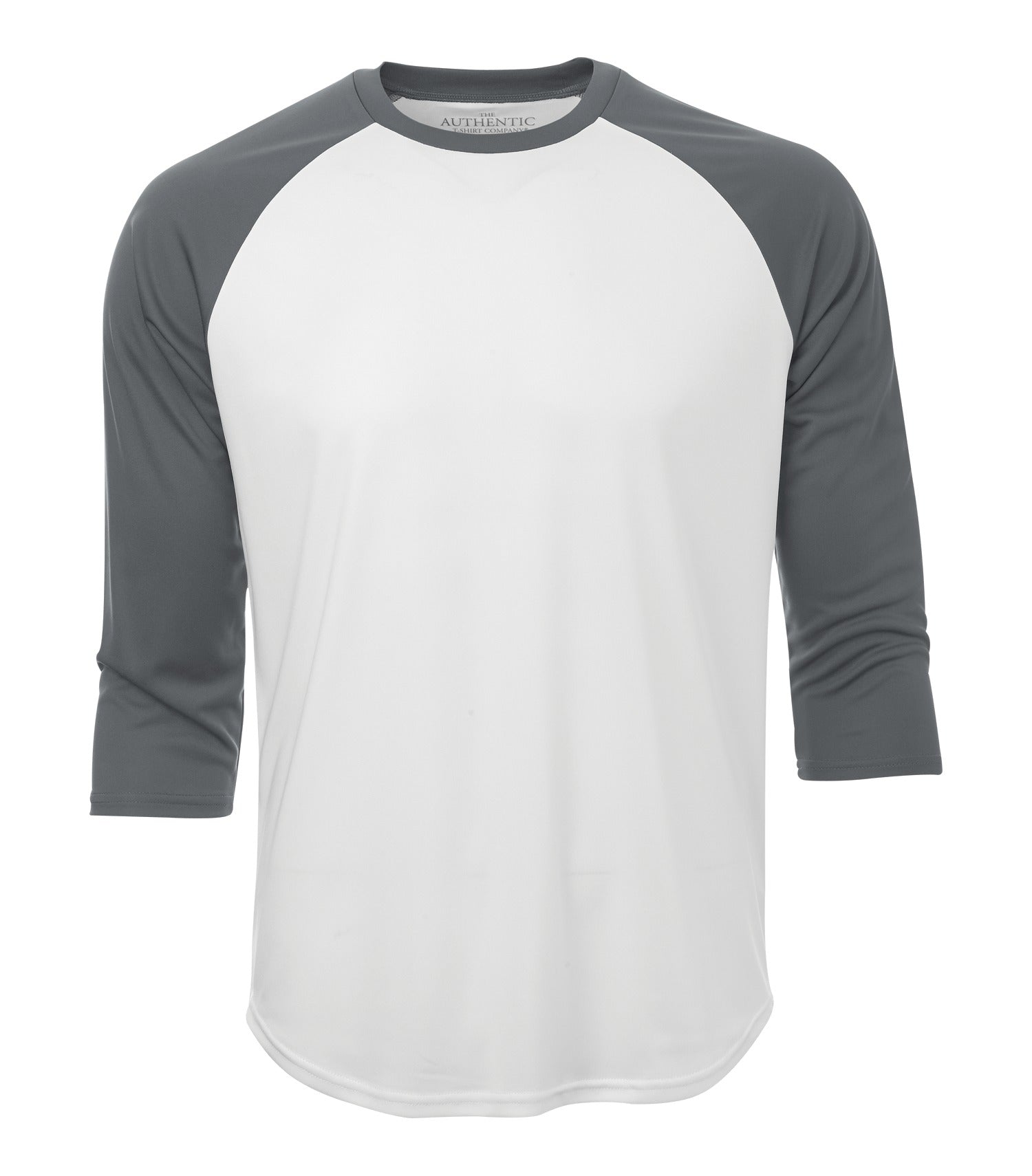 ATC BASEBALL JERSEY (S3526) - Whitecoalgrey