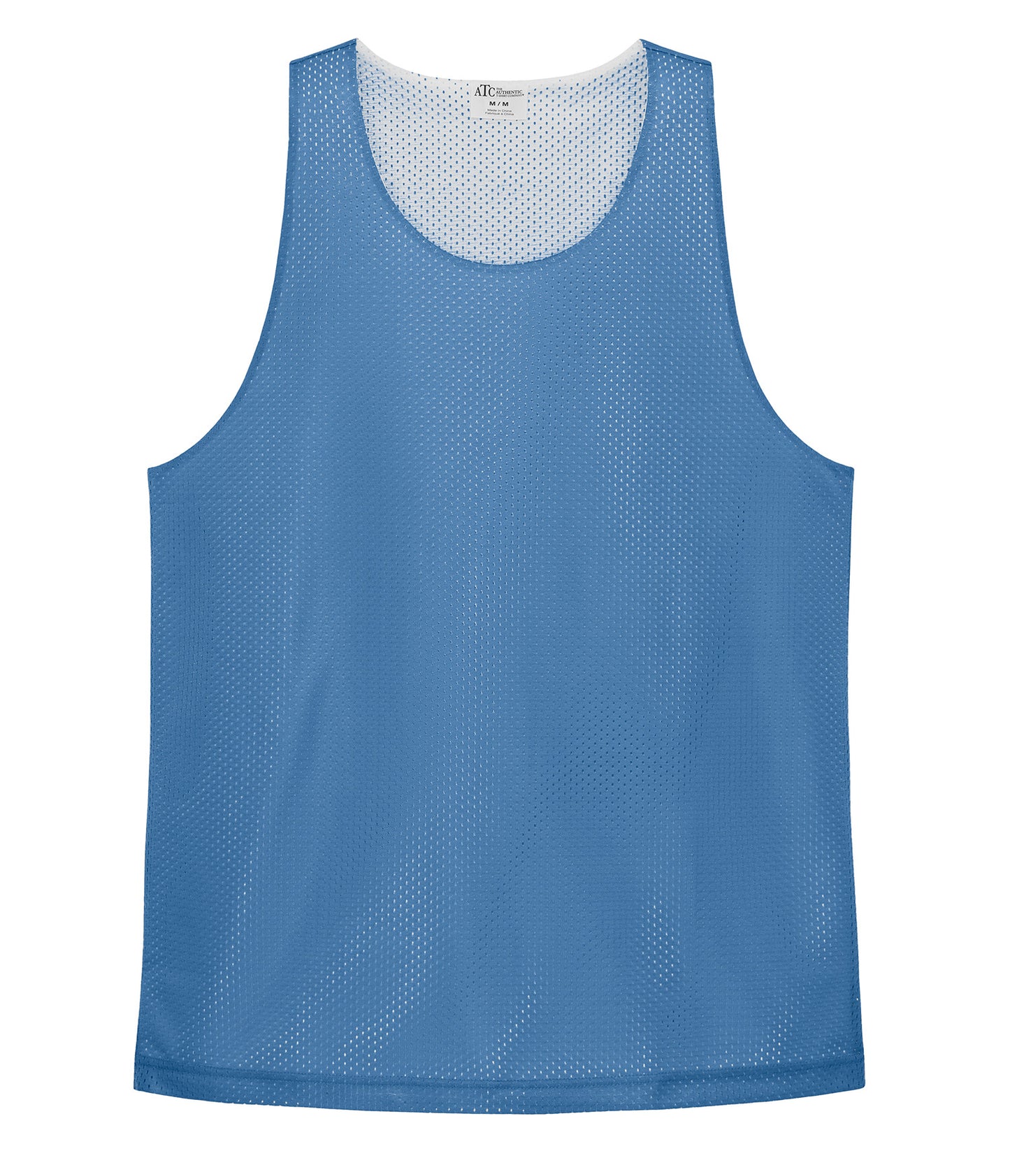 ATC REVERSIBLE MESH TANK TOP (S3535) - Carolina White