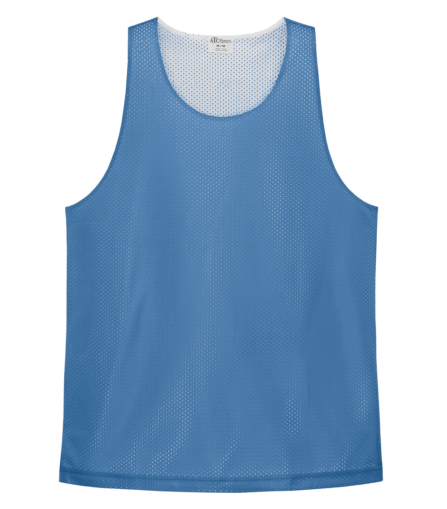 ATC REVERSIBLE MESH TANK TOP (S3535) - Carolina White