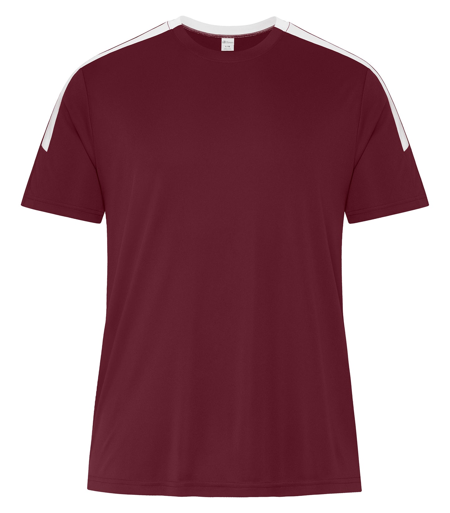 ATC TEE (S3550) - Maroon White