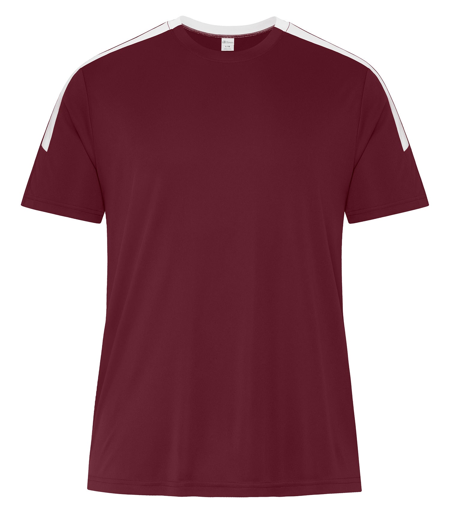 ATC TEE (S3550) - Maroon White