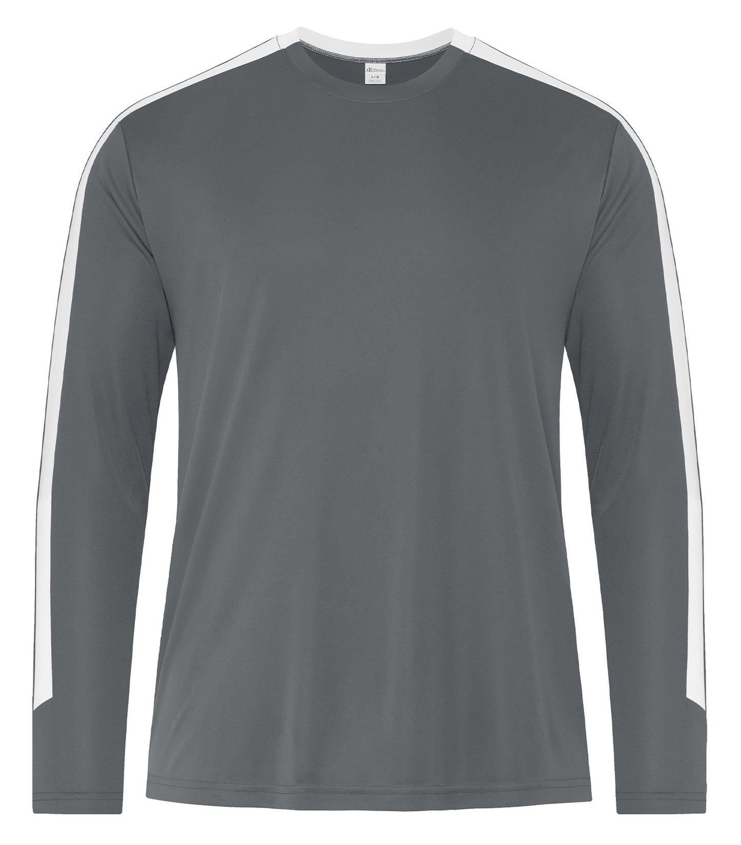 ATC LONG SLEEVE TEE (S3550LS) - Coal Grey White
