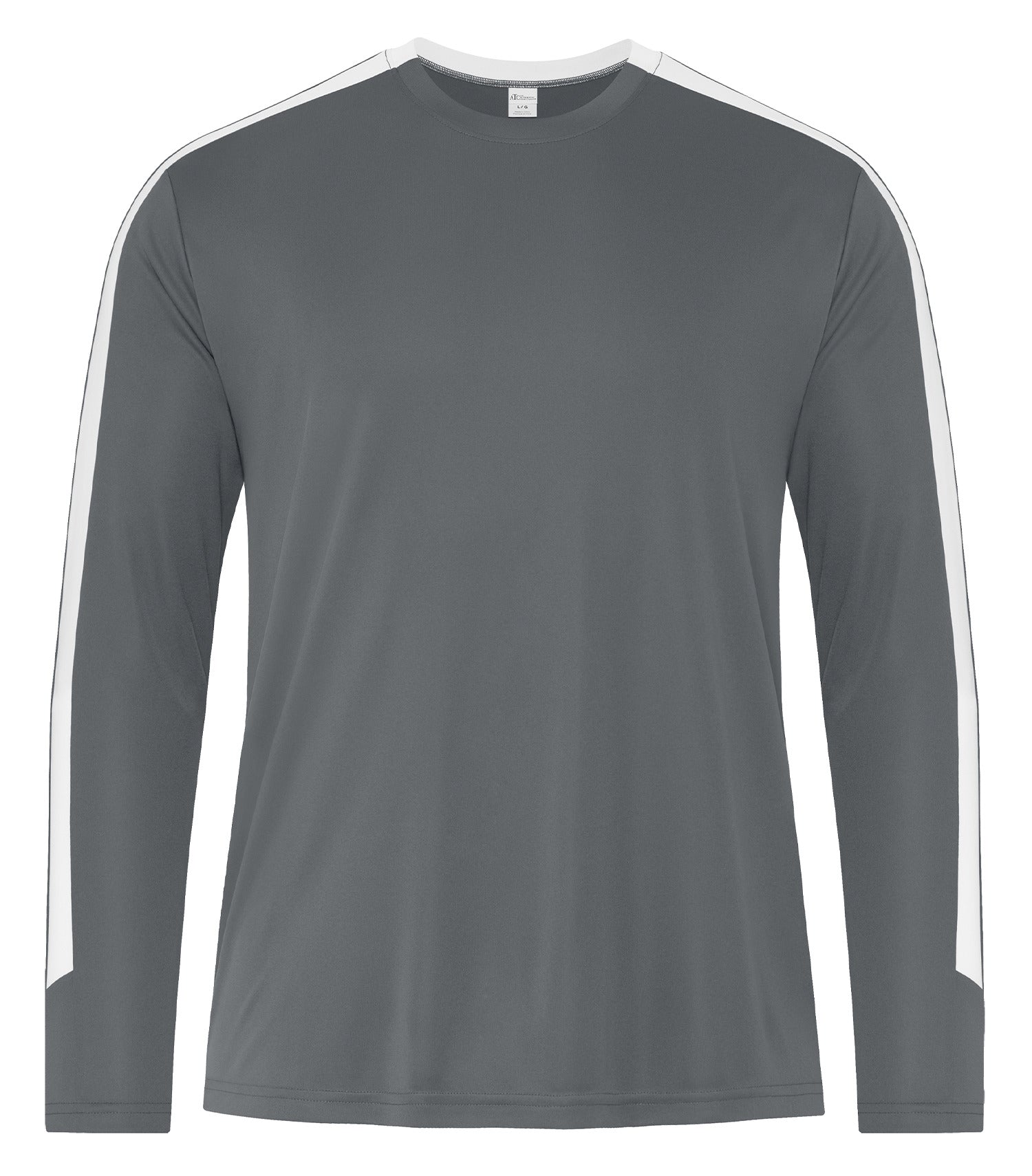 ATC LONG SLEEVE TEE (S3550LS) - Coal Grey White