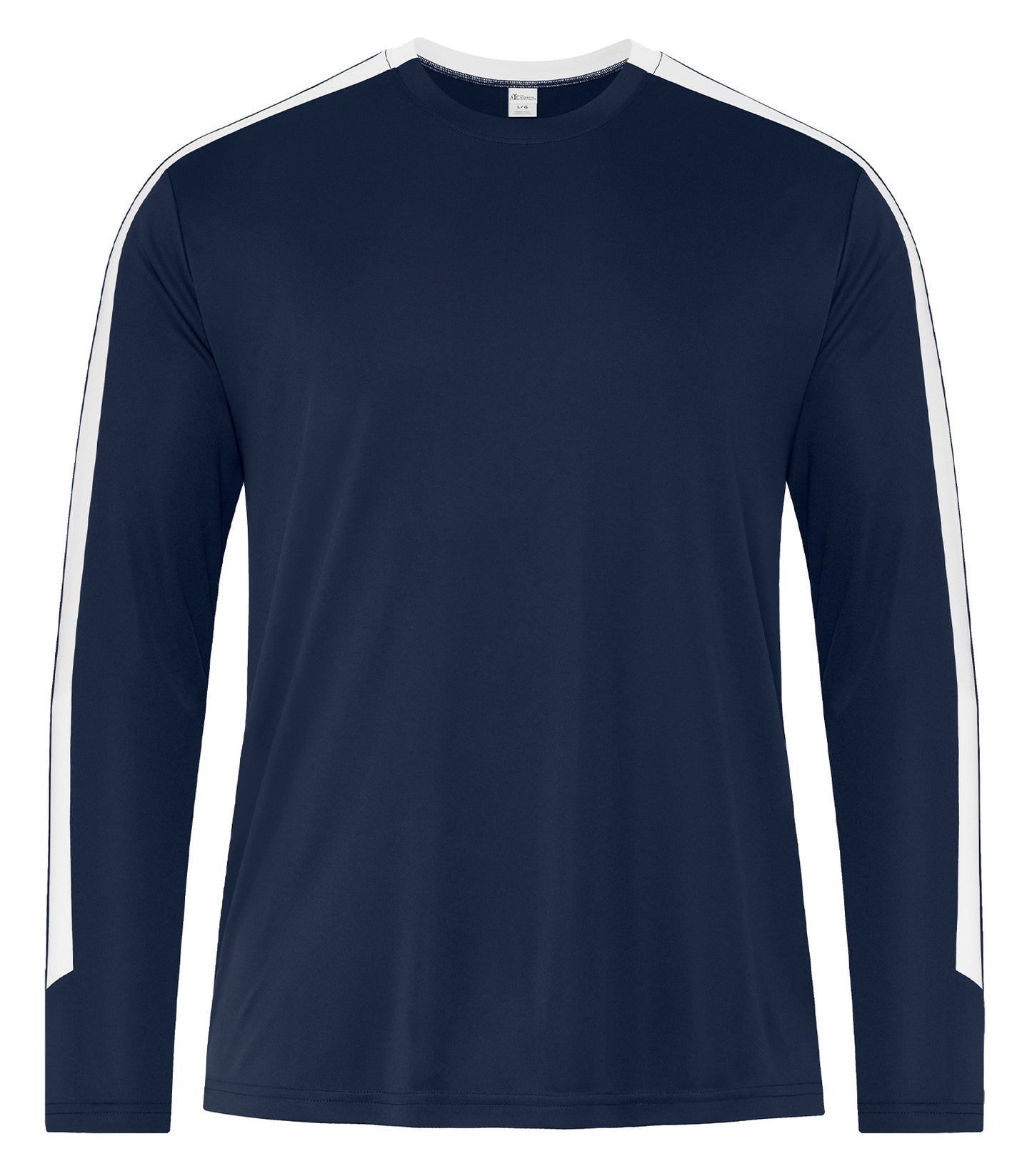 ATC LONG SLEEVE TEE (S3550LS) - True Navy White