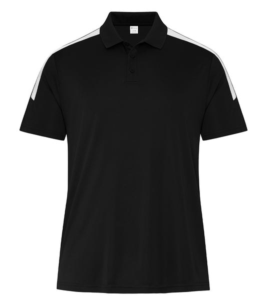 ATC™ PRO CLUB POLO - Black/White