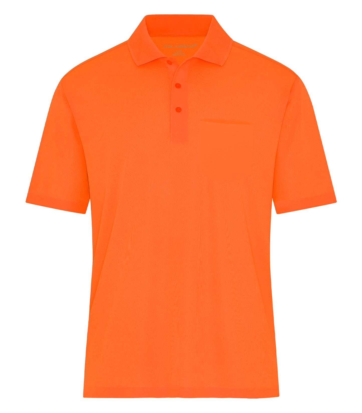 Coal Harbour EVERYDAY SNAG RESISTANT POCKET POLO (S365P) - Safety Orange
