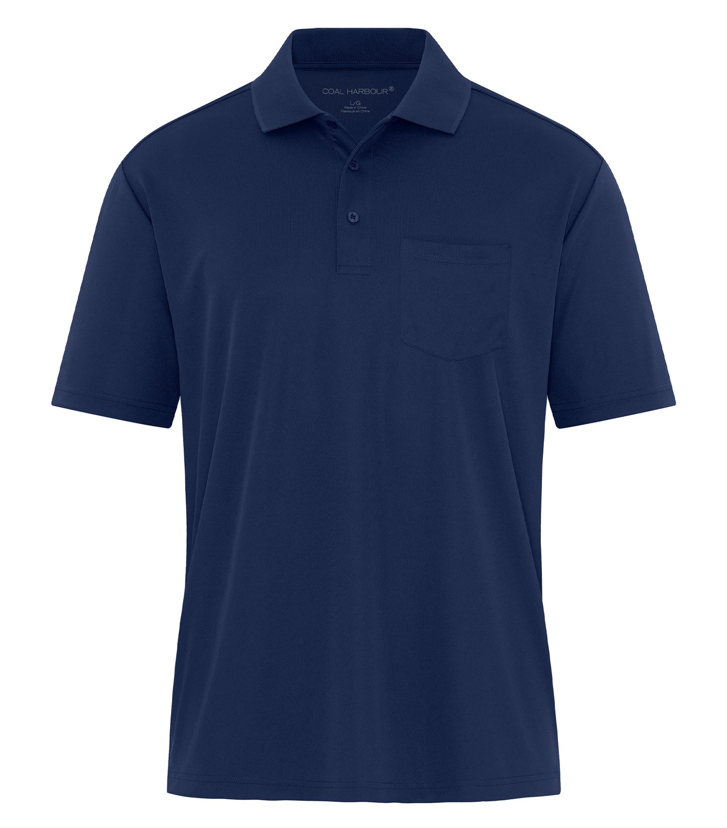 Coal Harbour EVERYDAY SNAG RESISTANT POCKET POLO (S365P) - True Navy