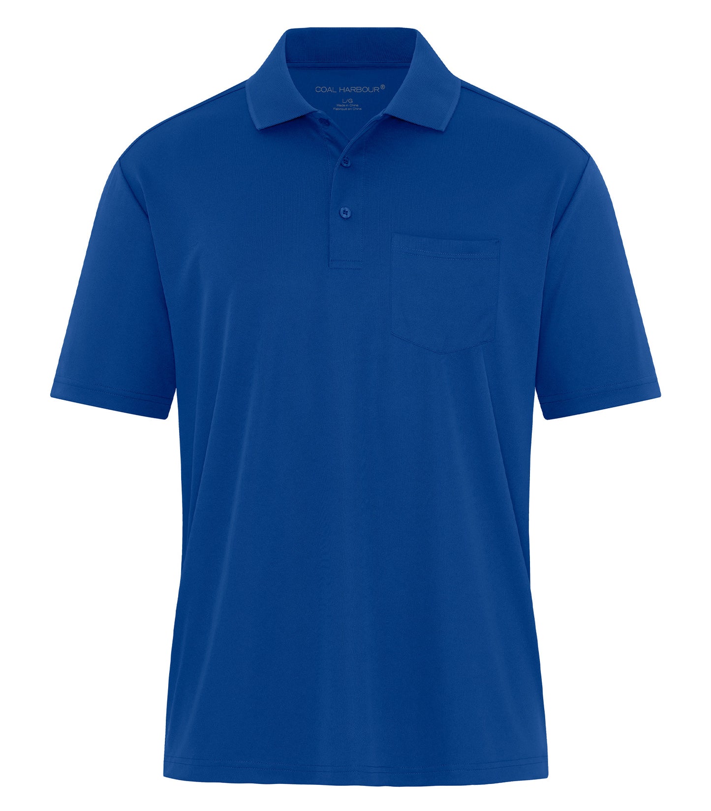 Coal Harbour EVERYDAY SNAG RESISTANT POCKET POLO (S365P) - True Royal