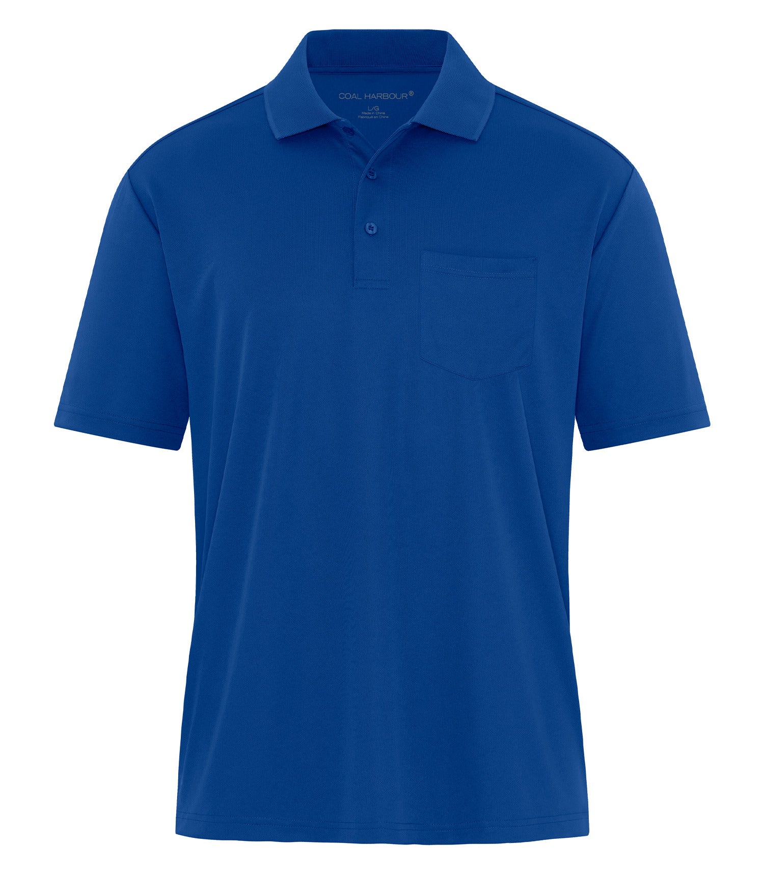 Coal Harbour EVERYDAY SNAG RESISTANT POCKET POLO (S365P) - True Royal
