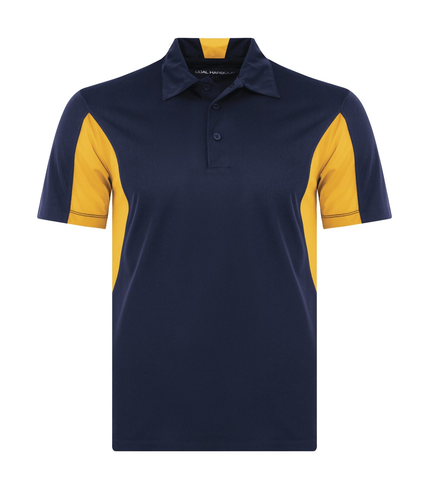 Coal Harbour SNAG RESISTANT COLOUR BLOCK POLO (S4001) - Truenavygold