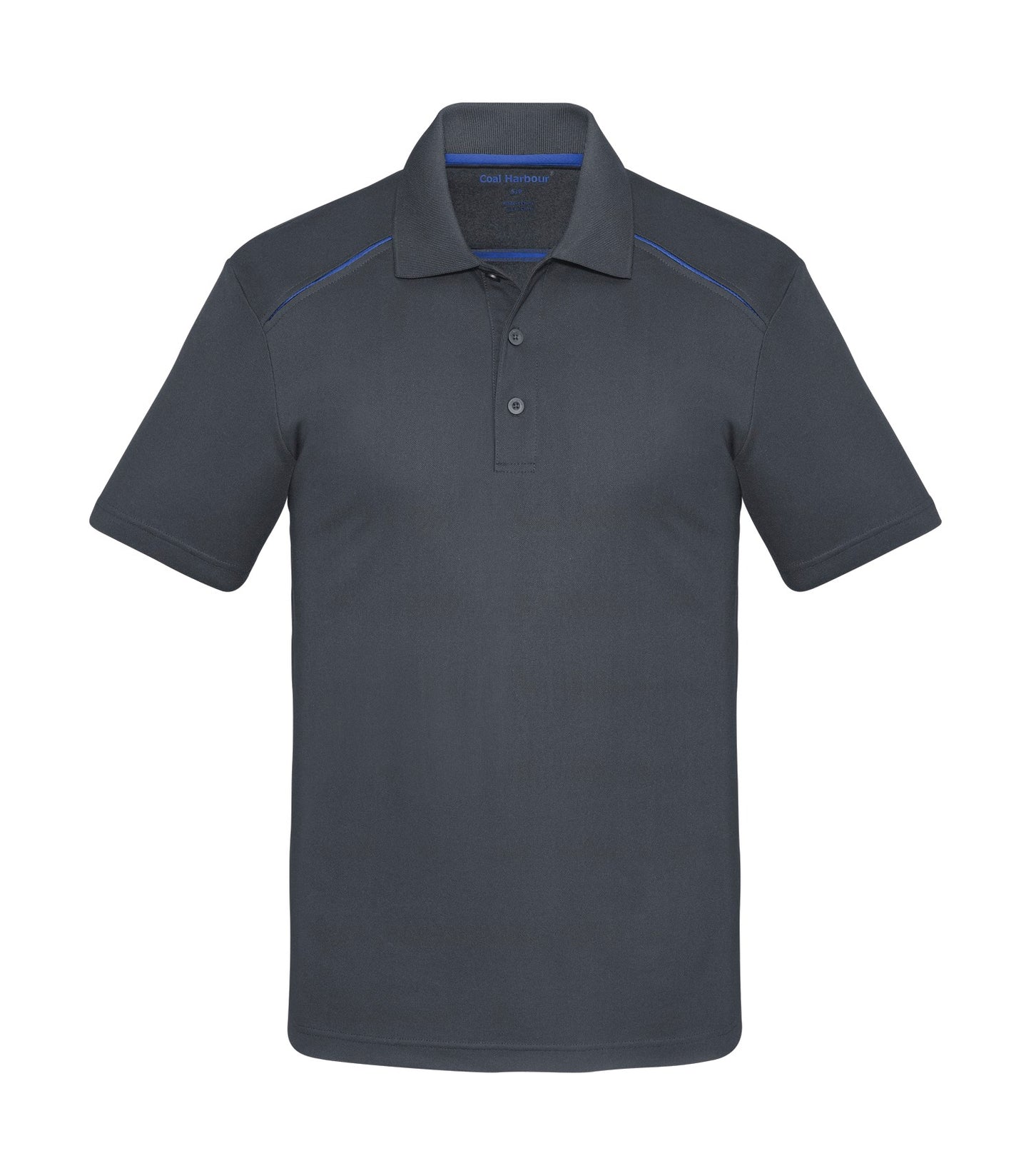 Coal Harbour SNAG RESISTANT CONTRAST INSET POLO (S4002) - Irongreyroyal