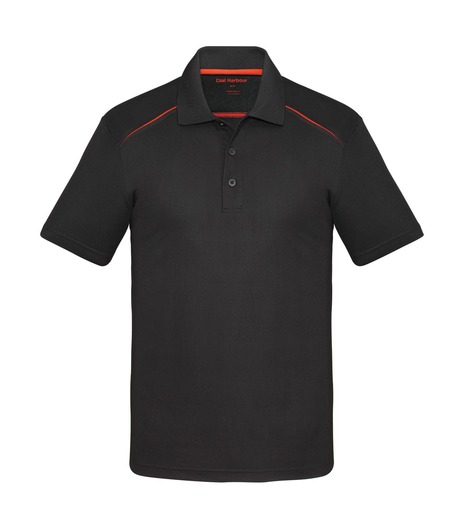 Coal Harbour SNAG RESISTANT CONTRAST INSET POLO (S4002) - Orange