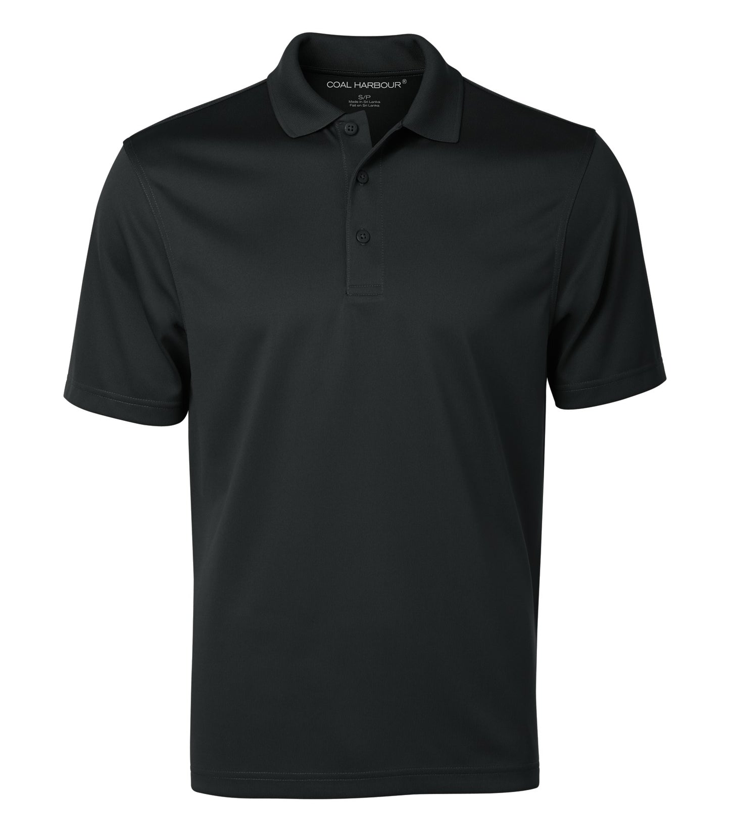 Coal Harbour SNAG PROOF POWER POLO (S4005) - Black 5081