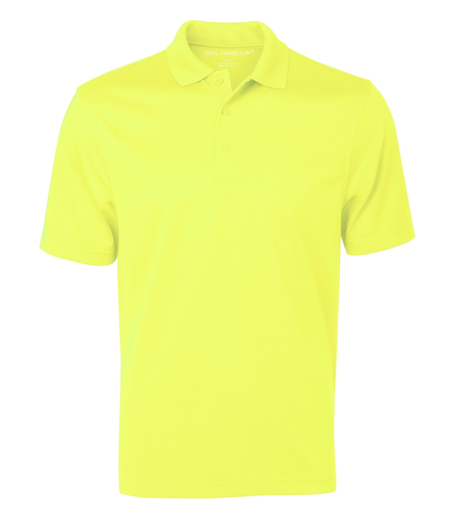 Coal Harbour SNAG PROOF POWER POLO (S4005) - Safetyyellow Webonly