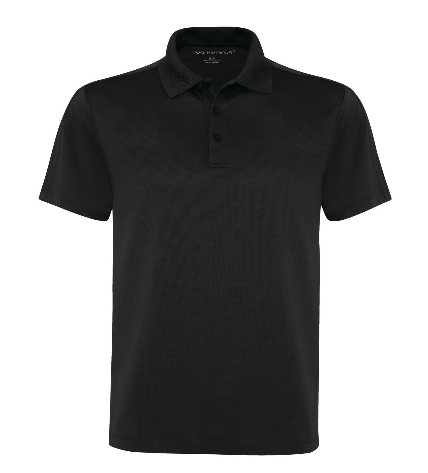 Coal Harbour CITY TECH SNAG RESISTANT POLO (S4015) - Black