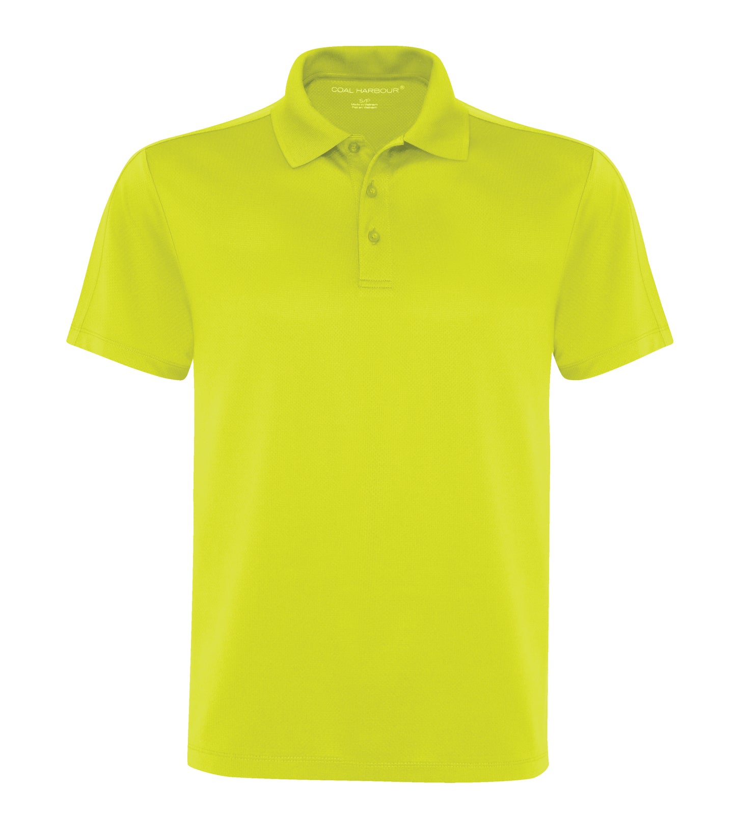 Coal Harbour CITY TECH SNAG RESISTANT POLO (S4015) - Citron