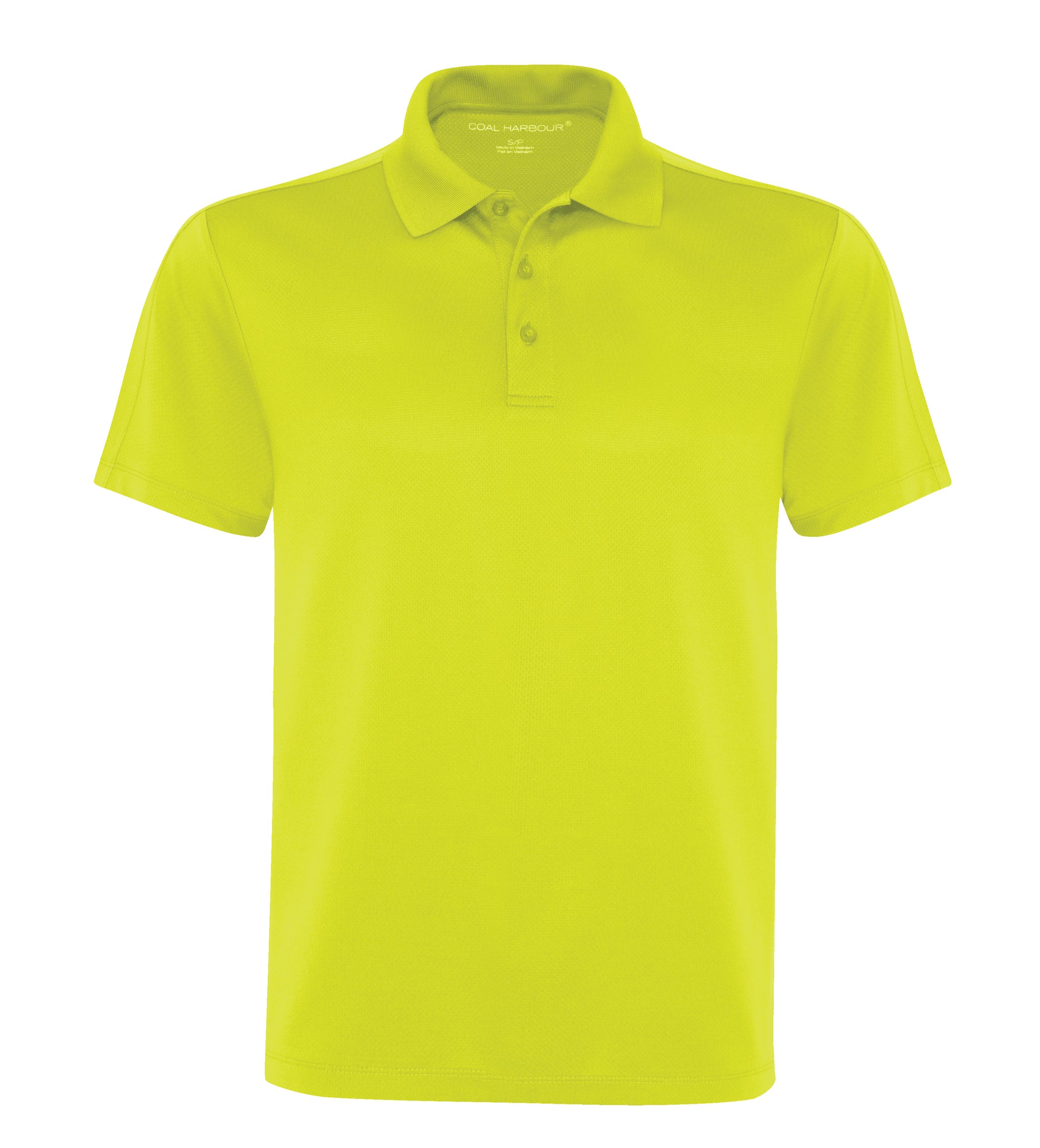 Coal Harbour CITY TECH SNAG RESISTANT POLO (S4015) - Citron