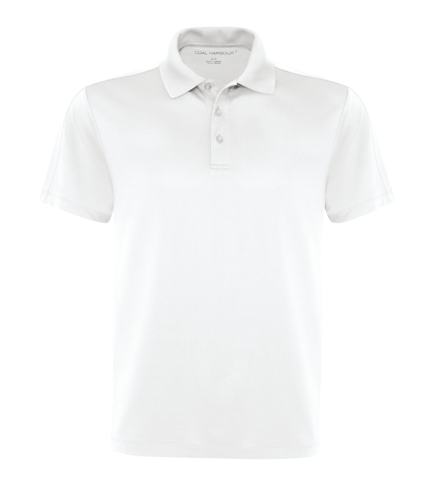 Coal Harbour CITY TECH SNAG RESISTANT POLO (S4015) - White