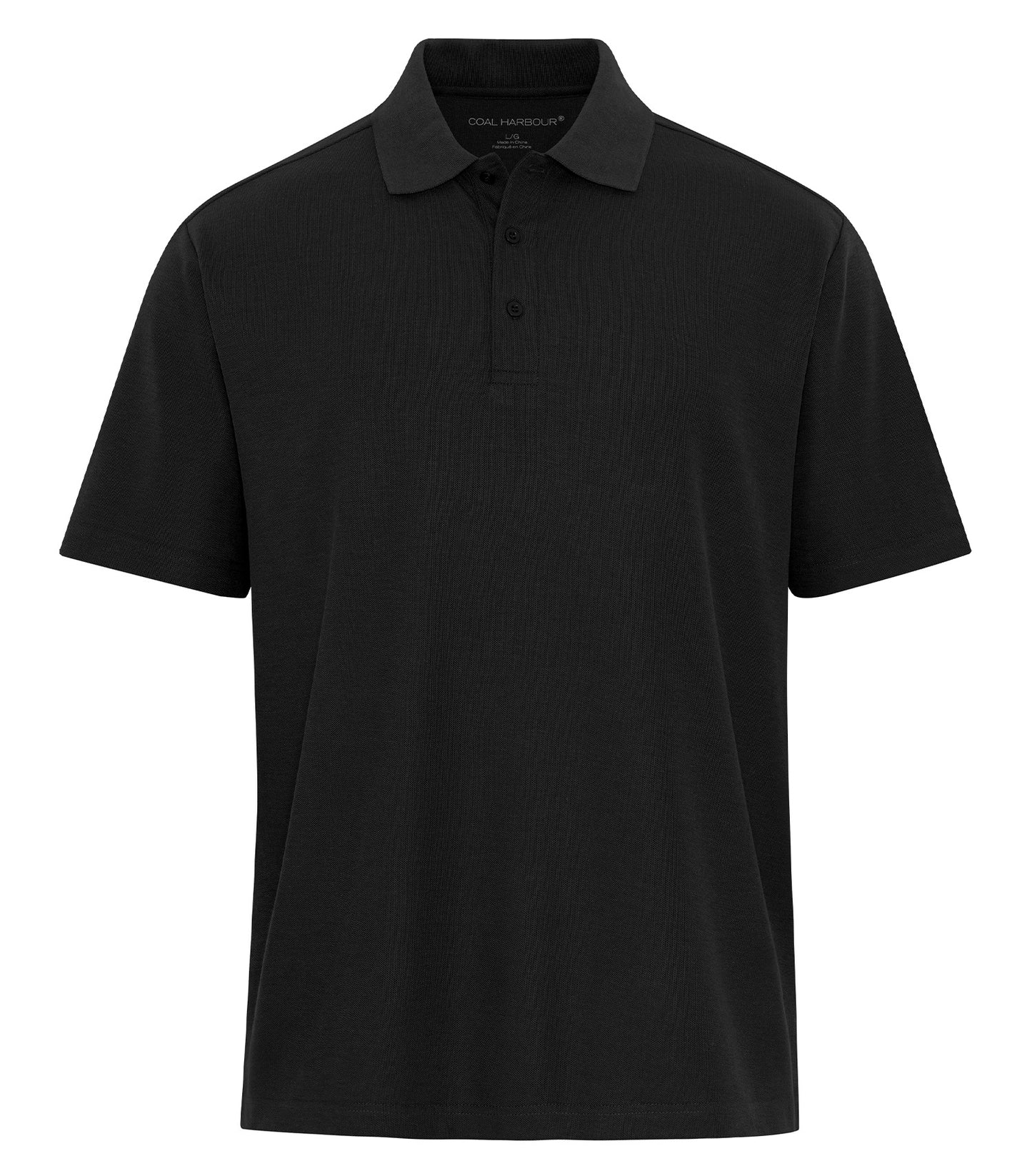 Coal Harbour EVERYDAY BLEND POLO (S4046) - Black