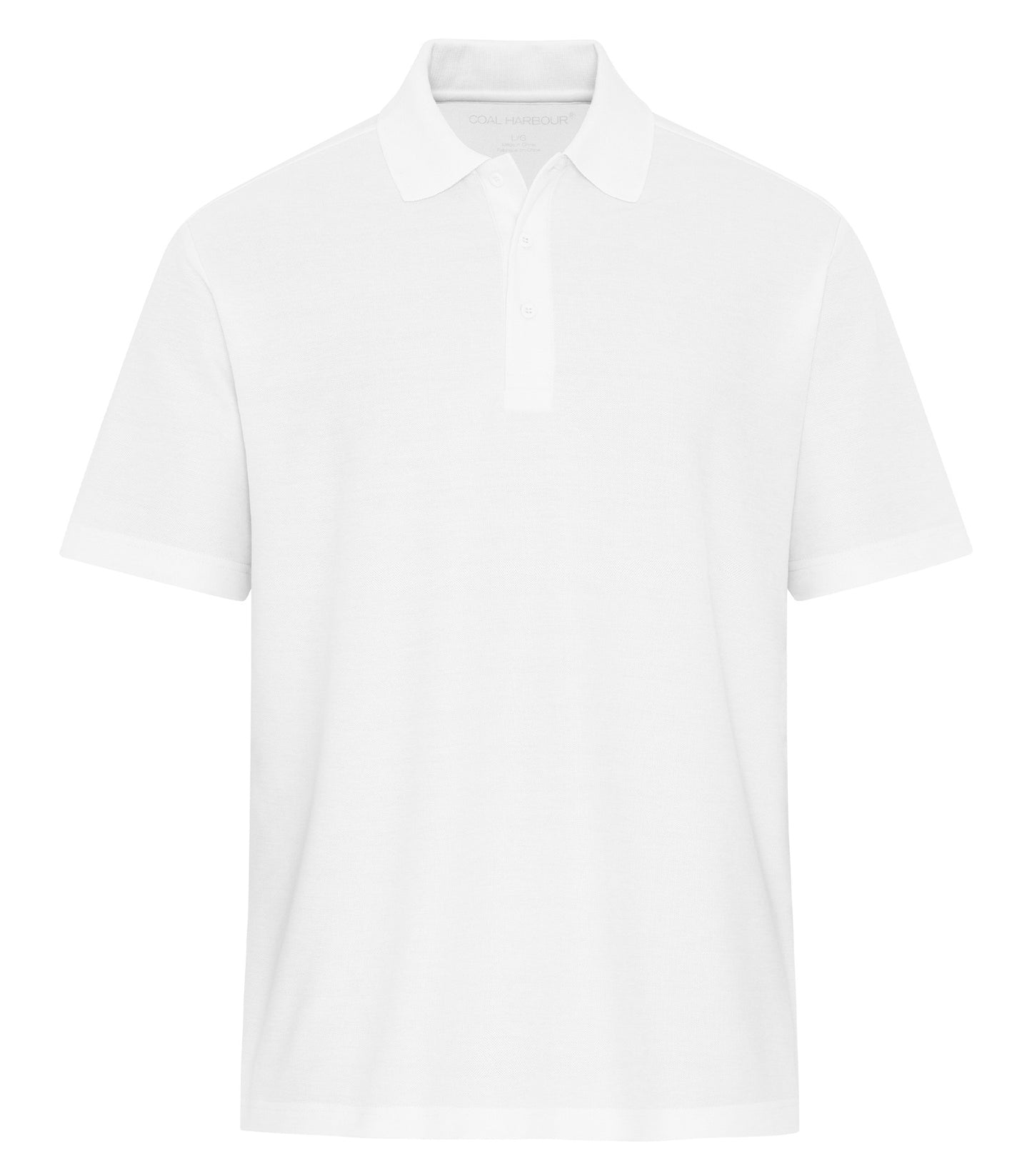 Coal Harbour EVERYDAY BLEND POLO (S4046) - White
