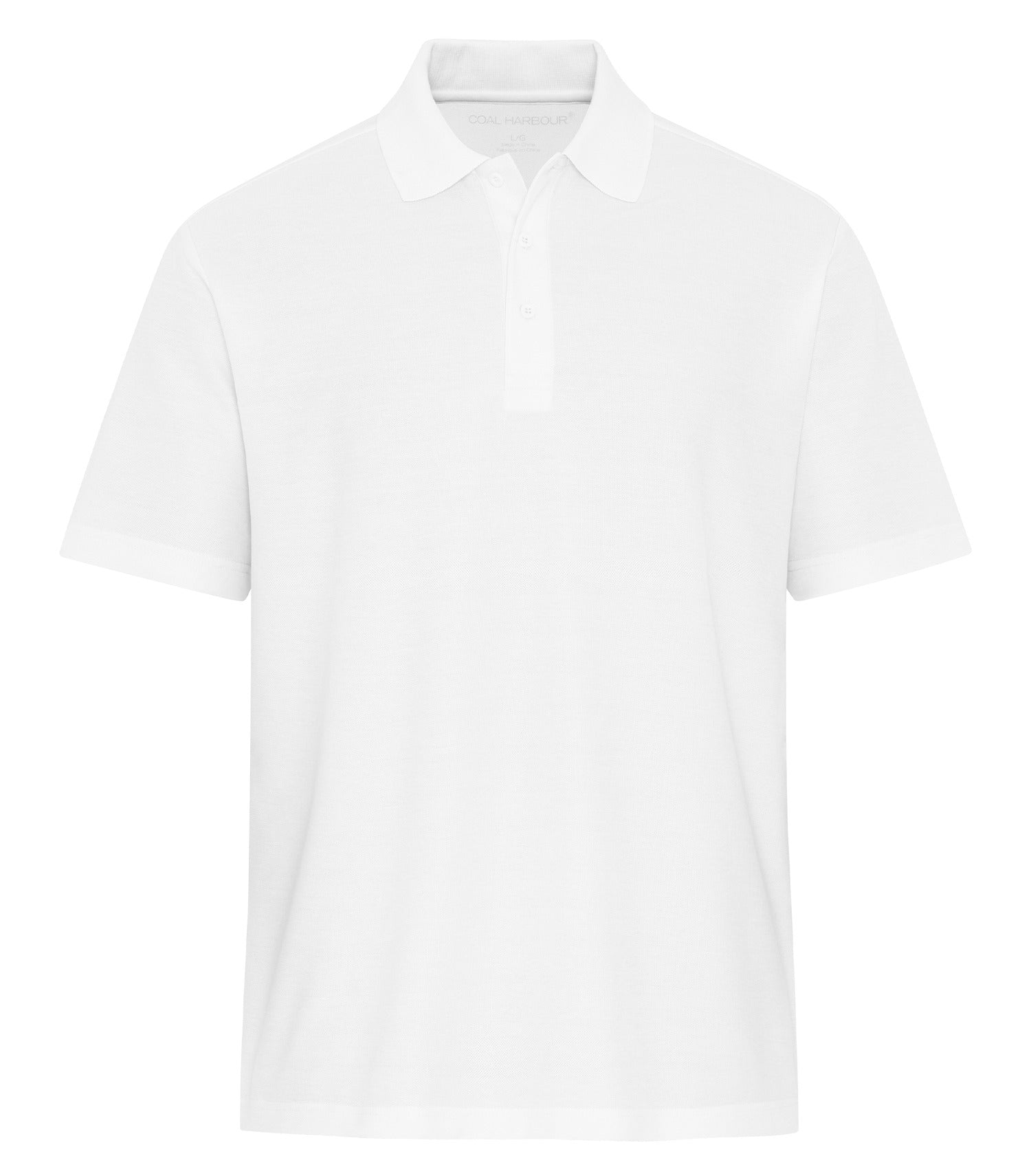 Coal Harbour EVERYDAY BLEND POLO (S4046) - White