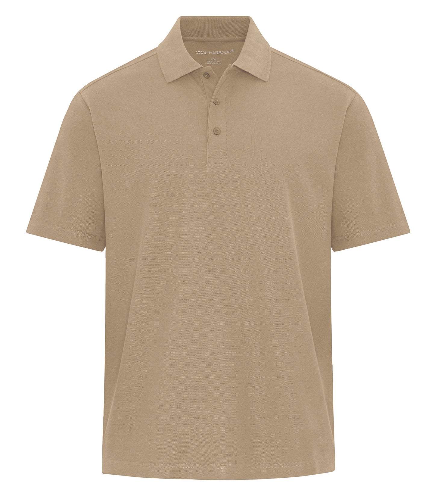 Coal Harbour EVERYDAY CVC POLO (S4047) - Dark Sand