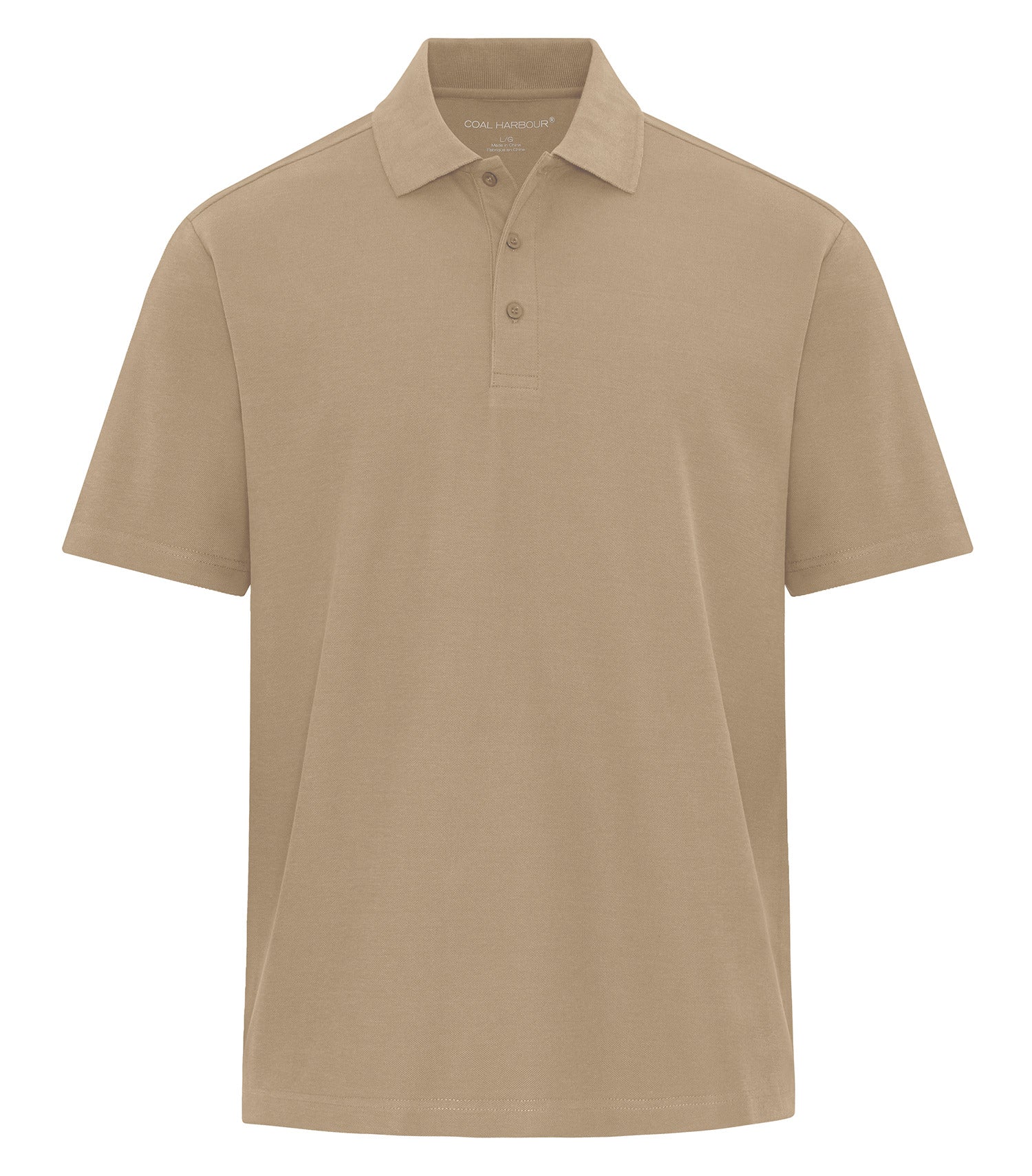 Coal Harbour EVERYDAY CVC POLO (S4047) - Dark Sand