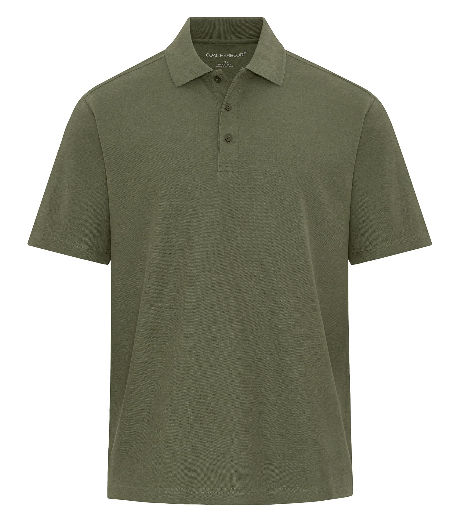 Coal Harbour EVERYDAY CVC POLO (S4047) - Military Green