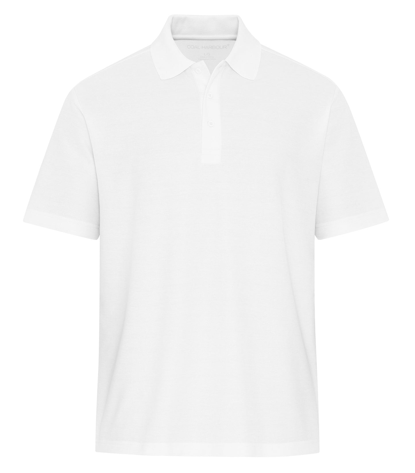 Coal Harbour EVERYDAY CVC POLO (S4047) - White
