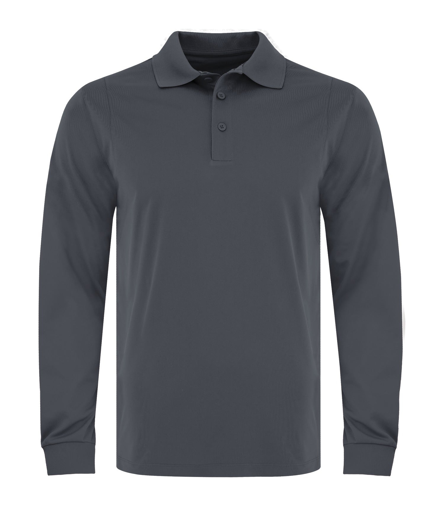 Coal Harbour SNAG RESISTANT LONG SLEEVE POLO (S445LS) - Irongrey