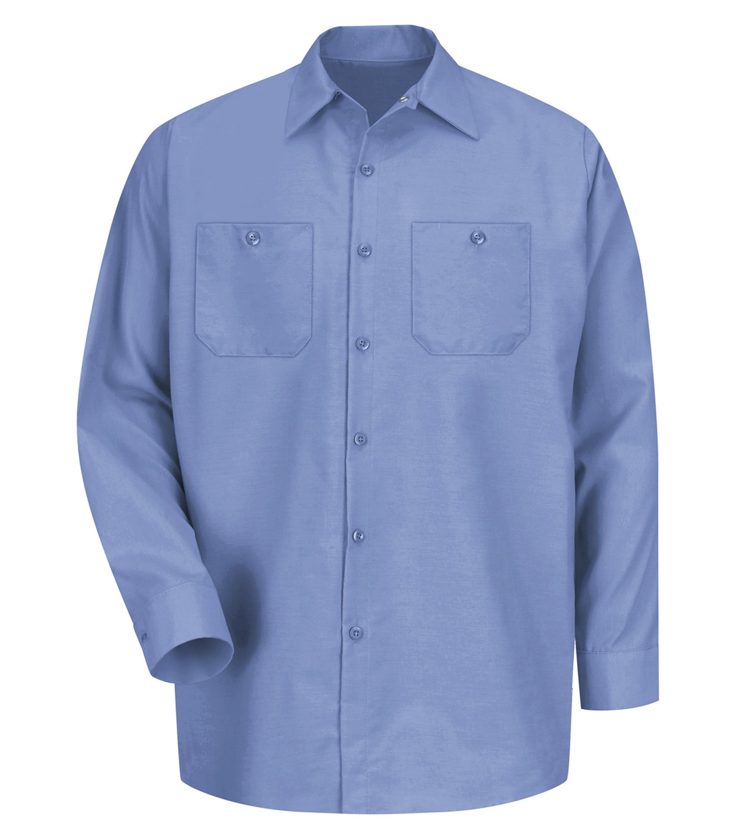 Red Kap INDUSTRIAL LONG SLEEVE WORK SHIRT (SP14) - Lightblue